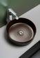 Hafa Circle �36 fritst�ende bowlevask - Uden overl�b - Mat kaffe