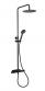 Hafa Mix Slim Round komplet brusesystem - �250 mm - Sort