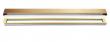 Unidrain afl�b 900 mm/10 mm ramme - B�rstet messing
