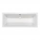 Str�mberg Quantum badekar t/indbygning - 170 x 75 - 2 rygl�n