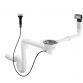 Hansgrohe D16-11 af- og overl�bss�t til enkeltvask med l�ft-op ventil