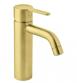 Damixa Silhouet M h�ndvaskbatteri u/bundventil - B�rstet messing