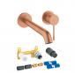Grohe Essence New L komplet armatur til indbygning i v�g - B�rstet Warm Sunset