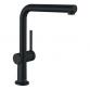 hansgrohe Talis M54 k�kkenarmatur m/L-tud og udtr�k - Mat sort