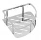 Pressalit hj�rnehylde - Poleret rustfrit st�l