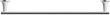 Duravit Starck T h�ndkl�destang - 61 cm - Krom