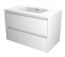 Sanibell Proline m�bels�t 80 m/integrerede greb - Mat hvid