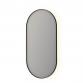 Sanibell Ink SP21 ovalt spejl m/backlight, varme og sensor 60 x 120 - B�rstet gunmetal