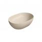 GSI Pura 50 oval fritst�ende bowlevask - Uden hanehul - Creta