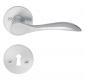 Beslagsboden indend�rs d�rgreb inkl n�gleskilt - B�rstet krom