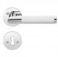 Beslagsboden Design indend�rs d�rgreb - Krom/hvid
