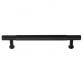 Beslagsboden B6361 m�belgreb m/crystal cut - Mat sort