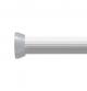 Hefe badeforh�ngsstang - 60-90 cm - Hvid