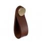 Str�mberg m�belgreb i l�der - Brun/messing