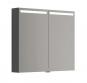 Dansani Mido+ Top spejlskab 80 - Gr� mat