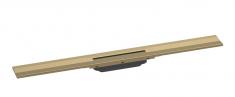 Hansgrohe RainDrain Flex afl�b (kan afkortes) t/bagv�g - 80 - B�rstet bronze