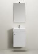 Hafa GO 450 Komplet m�bel m/spejl - Hvid