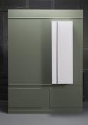 Hafa Edge push-to-open h�jskab - Hvid mat