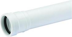 Afl�bsr�r 40mm hvid - 25cm
