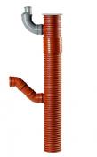 Uponor tagnedl&oslash;bsbr&oslash;nd 200/110x1500mm, med drejelig top