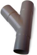 Plastmo grenr�r 90/90 60� grafit