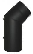 Metalbestos 180 mm 45&ordm; kn&aelig;r&oslash;r m/ renseklap