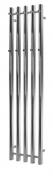 Kriss Vega h�ndkl�det�rrer - 33,2x142 cm - Krom