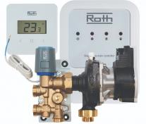 Roth minishunt 1-2 kredse med tr�dl�s rumtermostat med display