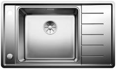 Blanco Andano XL 6 S-IF Compact  k�kkenvask - Venstrevendt - Rustfrit st�l