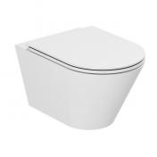 Lavabo Forma rimless væghængt toilet inkl. sæde og Vortex skyl