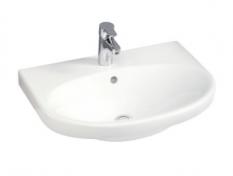 Gustavsberg Nautic 55 h�ndvask t/v�g - Uden overl�b - 1 hanehul - Ceramic+