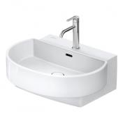 Duravit Balcoon 60 håndvask t/væg - 1 hanehul - DuraShield - Hvid