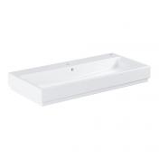 Grohe Cube 100 bowlevask op til v�g - 1/3 hanehul - Med overl�b - PureGuard