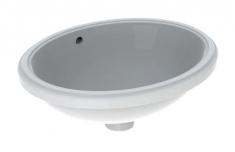Geberit Variform 56 oval h�ndvask t/underlimning - Med overl�b