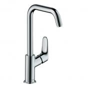 hansgrohe Focus håndvaskarmatur 240 m/svingtud u/bundventil - Krom