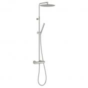 Damixa Iris 300 komplet brusesystem m/termostat - Steel