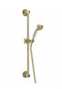 Lavabo Retro brusestang m/h�ndbruser - Messing natur