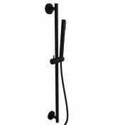 Lavabo Luca bruses�t m/slim h�ndbruser - Mat sort