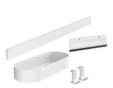 Hansgrohe WallStoris sæt til bruser - Mat hvid