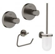 Grohe Essentials pakke - B�rstet hard graphite