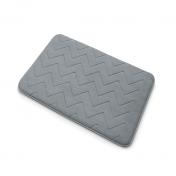 Hefe Mousse bademåtte i memory foam 50 x 80 cm - Grå Hefe Mousse bademåtte i memory foam 50 x 80 cm - Grå