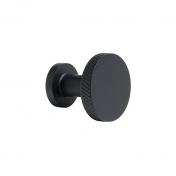 Cass�e Crystal Cut knopgreb eller krog - Mat sort