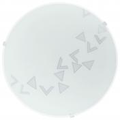 Eglo Mars v�g- og loftlampe m/trekanter