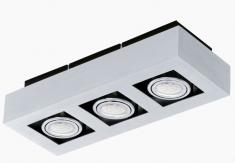Eglo Loke 3 LED spots - Børstet Alu