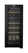 Cavin Northern Collection 18 fritst�ende vink�leskab m/2 zoner - Sort