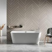 Str�mberg Nino Back-To-Wall badekar 1550 x 800 mm
