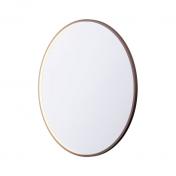 Cass�e Siena rundt spejl m/LED lys �80 - Mat bronze