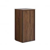 Dansani Luna Urban sideskab m/vasket�jspose - Venstreh�ngslet - Brun eg/sort ramme