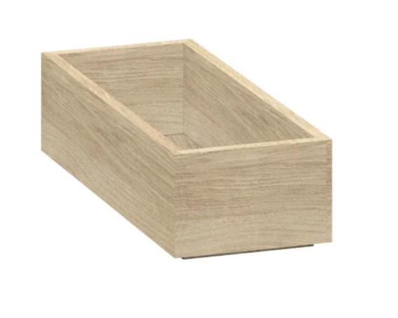 Dansani skuffeindsats - 10x25 cm - Egetr&aelig;