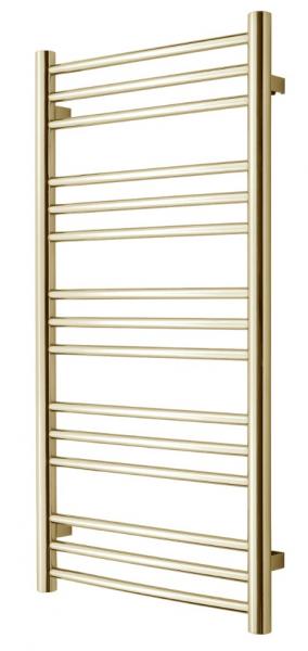 TVS Plus 15 h&aring;ndkl&aelig;det&oslash;rrer - 50x99 cm - Poleret messing/Guld